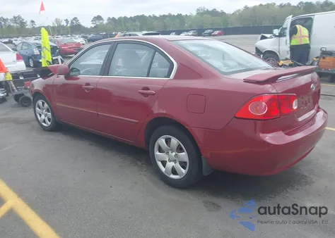 2008 Kia Optima Lx из США, поврежденный, VIN KNAGE123185209305